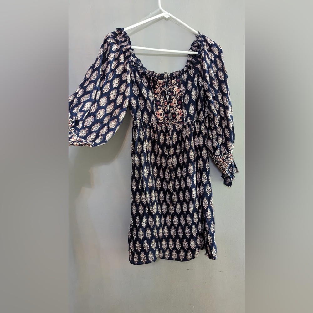 Angie floral dress mini dress NWT